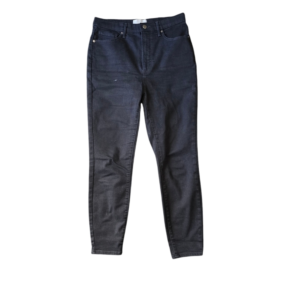 Everlane The way high Black Skinny Cropped Jeans. Size 31